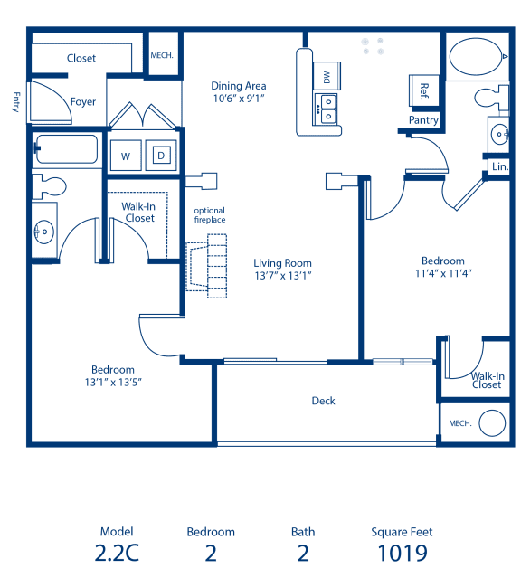 Floor Plans of Haven Largo in Largo, MD